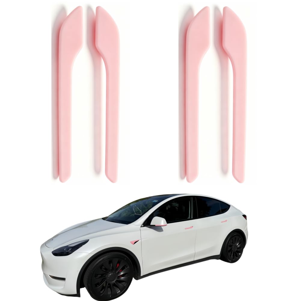 Amazon.co.jp: ドアハンドルカバー 4点 Teslaモデル3およびモデルY